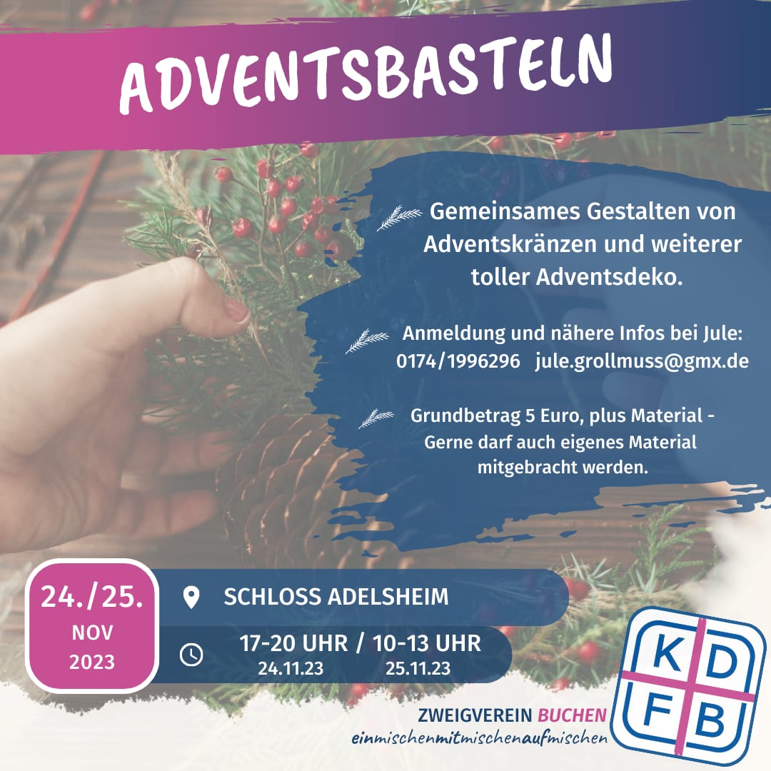 11 Adventsbasteln
