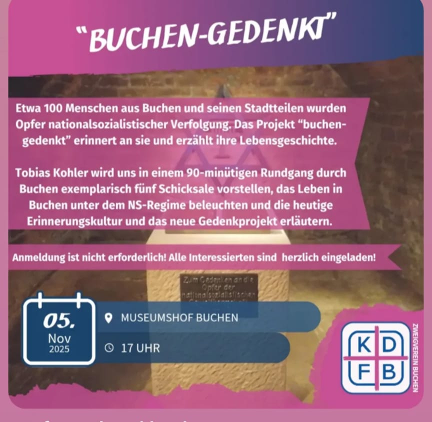2025 11 Buchen gedenkt